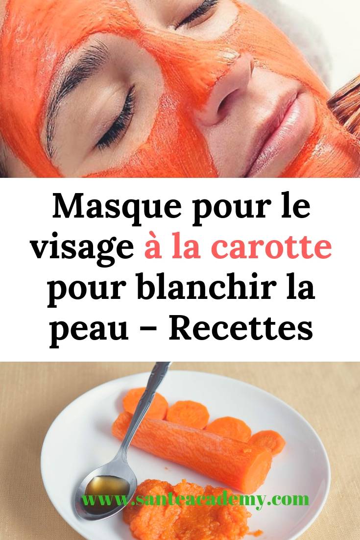 Contre l’affaissement de la peau sur le visage avec des carottes